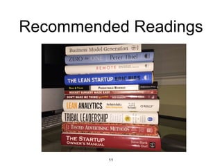 Recommended Readings
11
 