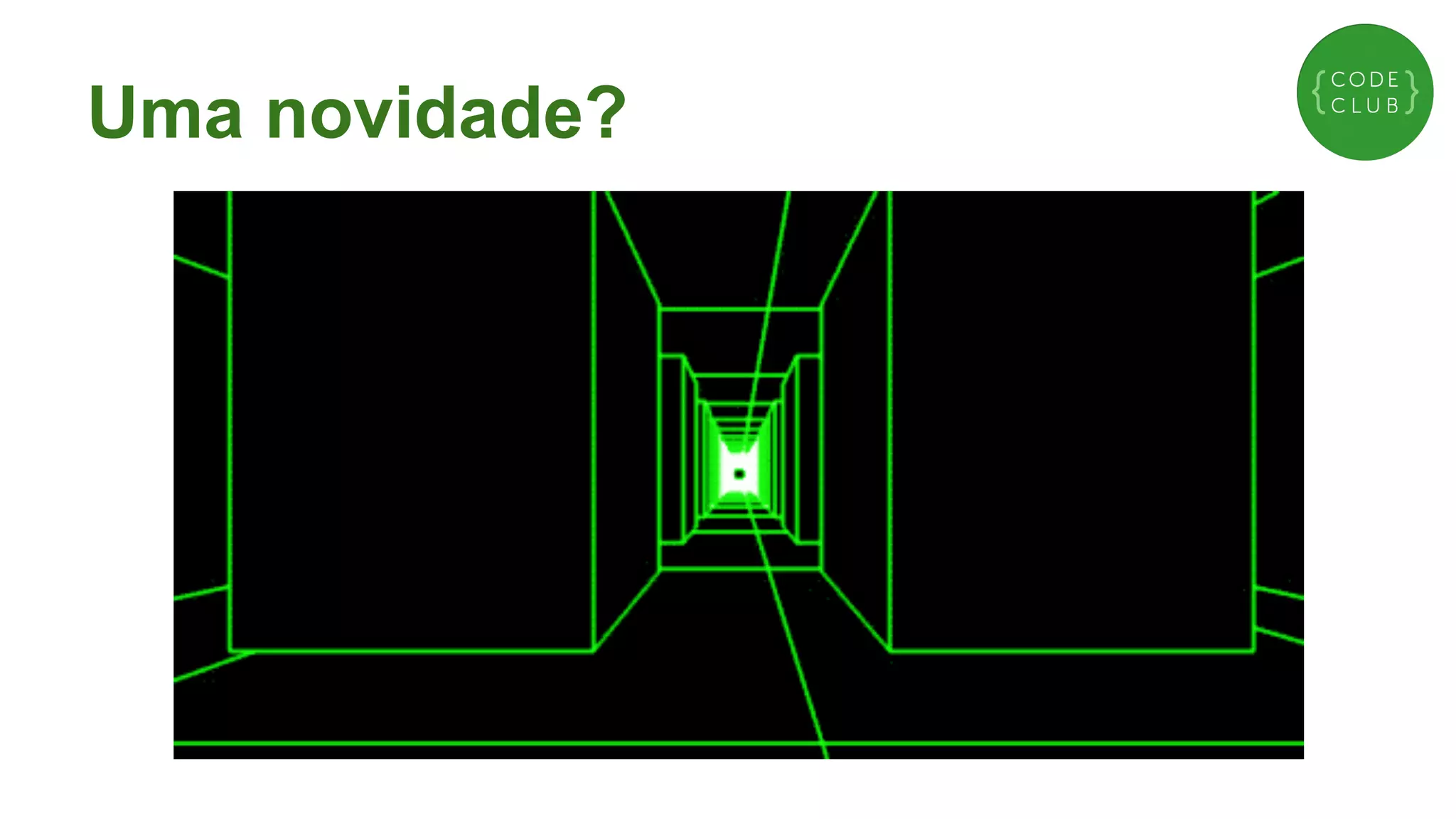 Uma novidade?

 