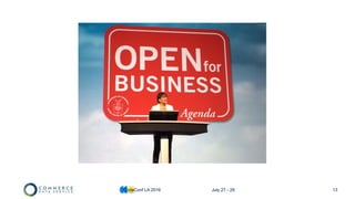 13CodeConf LA 2016 July 27 - 29
 