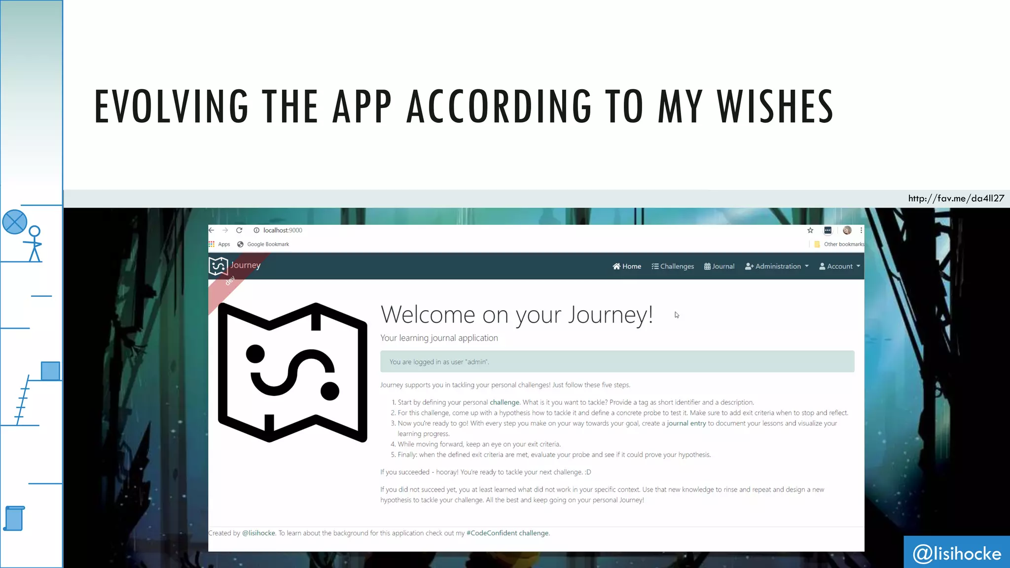 @lisihocke
EVOLVING THE APP ACCORDING TO MY WISHES
http://fav.me/da4ll27
 