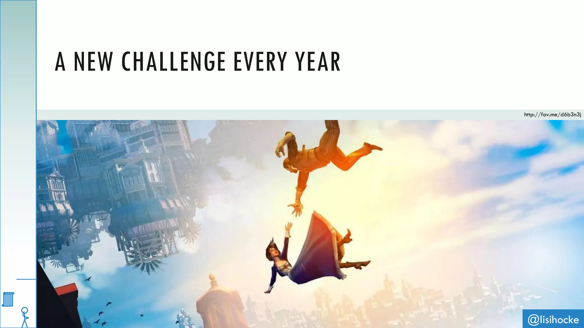 @lisihocke
A NEW CHALLENGE EVERY YEAR
http://fav.me/d6b3n3j
 