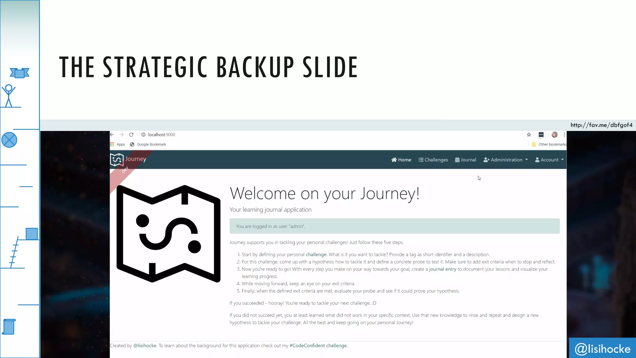 @lisihocke
THE STRATEGIC BACKUP SLIDE
http://fav.me/dbfgof4
 