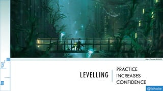 LEVELLING
PRACTICE
INCREASES
CONFIDENCE
@lisihocke
http://fav.me/db9mf55
 