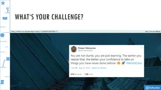 @lisihocke
WHAT‘S YOUR CHALLENGE?
http://fav.me/d8slzdjhttps://twitter.com/unicodeveloper/status/1166309472605786117
 