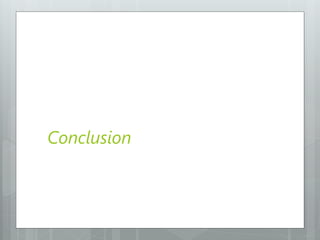 Conclusion
 