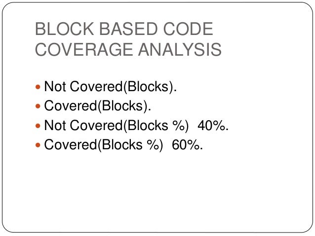 What Is Code Coverage Analysis? – DWJVE