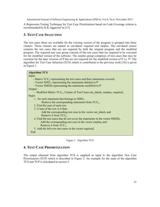 Code coverage based test case selection and prioritization | PDF