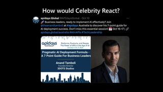 How would Celebrity React?
 