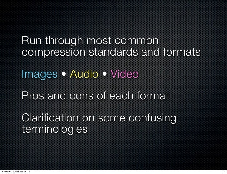 Audio File Format Pros And Cons | codecs and multimedia formats Audio File Format Pros And Cons | codecs and multimedia formats