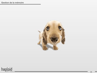 Gestion de la mémoire




                        34
 