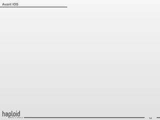 Avant iOS




            14
 