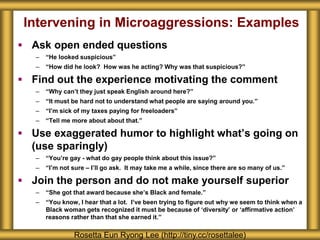 Verbal Microaggression Examples Code.org Culturally Competent Communication | PPTX