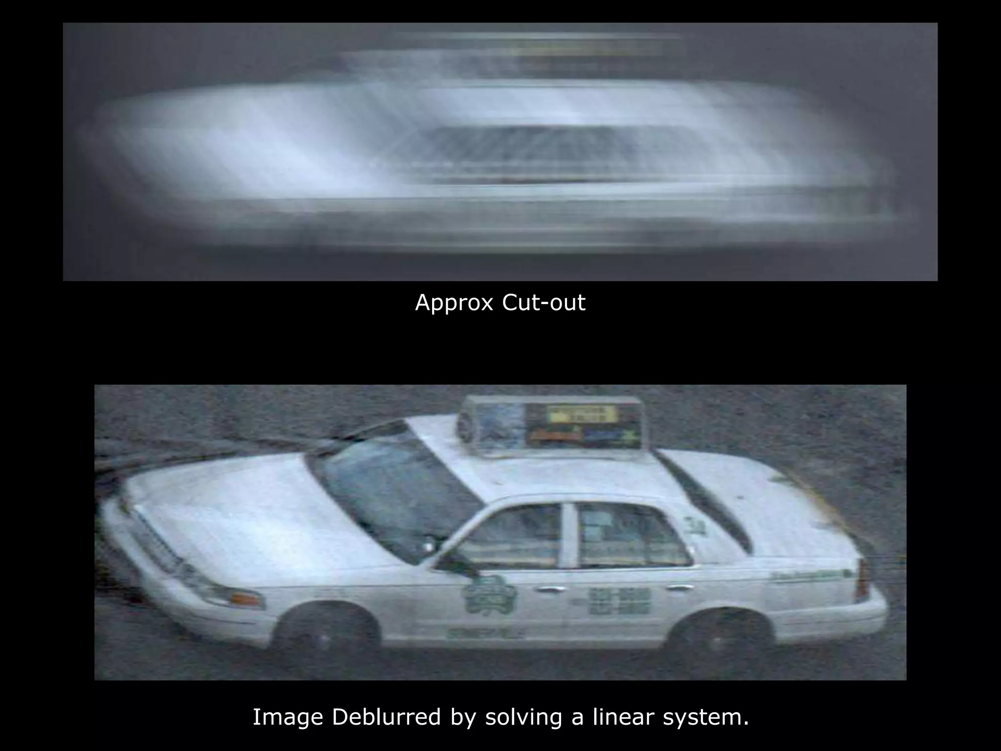 Approx Cut-out

Image Deblurred by solving a linear system.

 