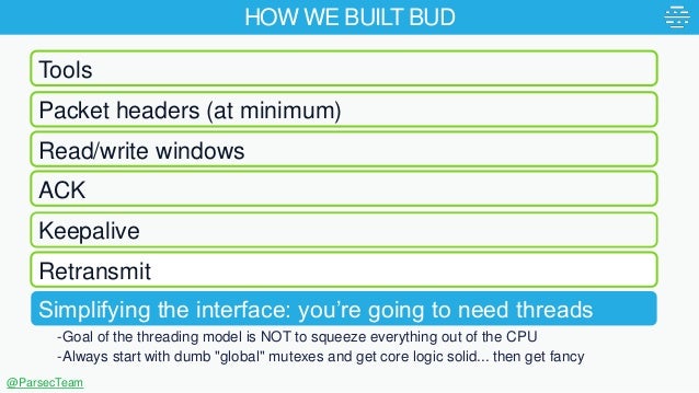 Building a UDP Protocol For Cloud Gaming Slide 17