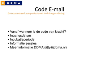   DDMA & IAB