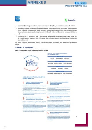 35
RAPPORT D’ACTIVITÉ 2016
ANNEXE 3
 