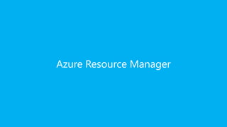 Azure Resource Manager
 