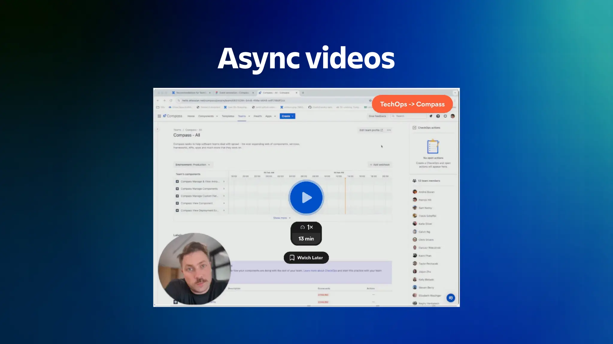 Async videos
 