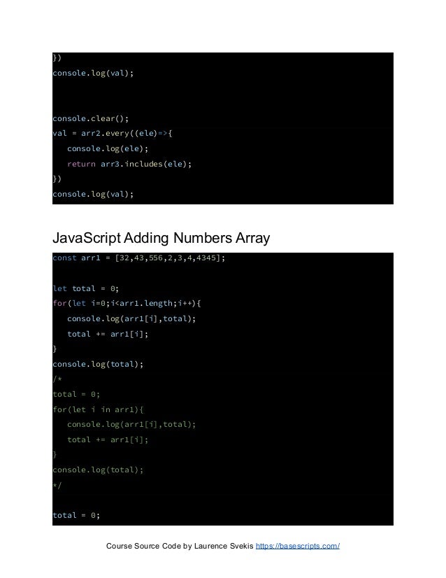 Code Examples Javascript Ebook Pdf Code Examples Javascript Ebook Pdf