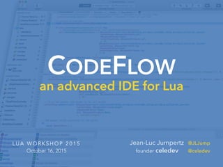 CodeFlow, an advanced IDE for Lua | PDF