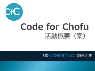 UD CONSULTING 柴田 哲史
 
