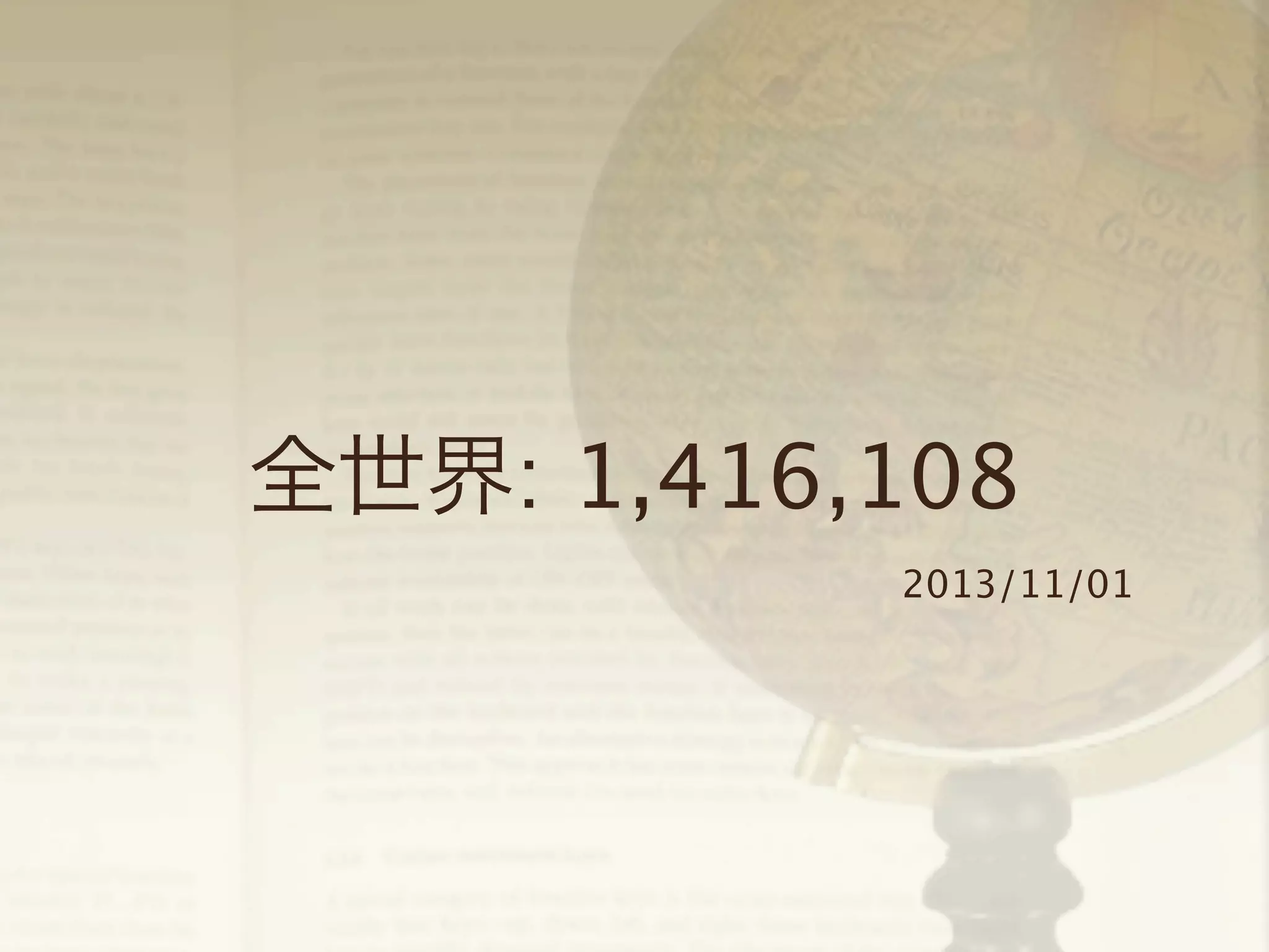 全世界: 1,416,108
2013/11/01

 