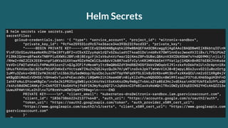 Helm Secrets
 
