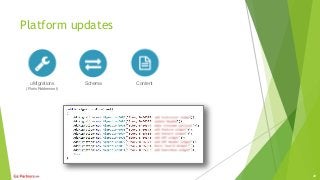 Platform updates
uMigrations
(Floris Robbemont)
Schema Content
20
 