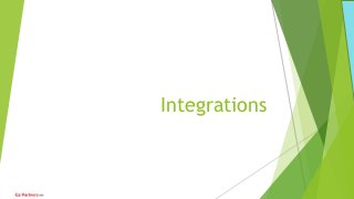 Integrations
 