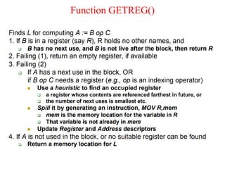Function GETREG()
 