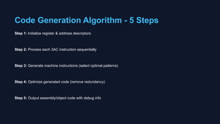 Code Generation compiler designPPT.pptx