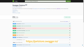 6
https://petstore.swagger.io/
 