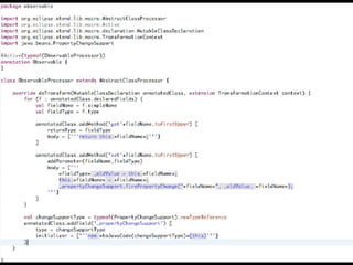 Codegeneration With Xtend | PDF