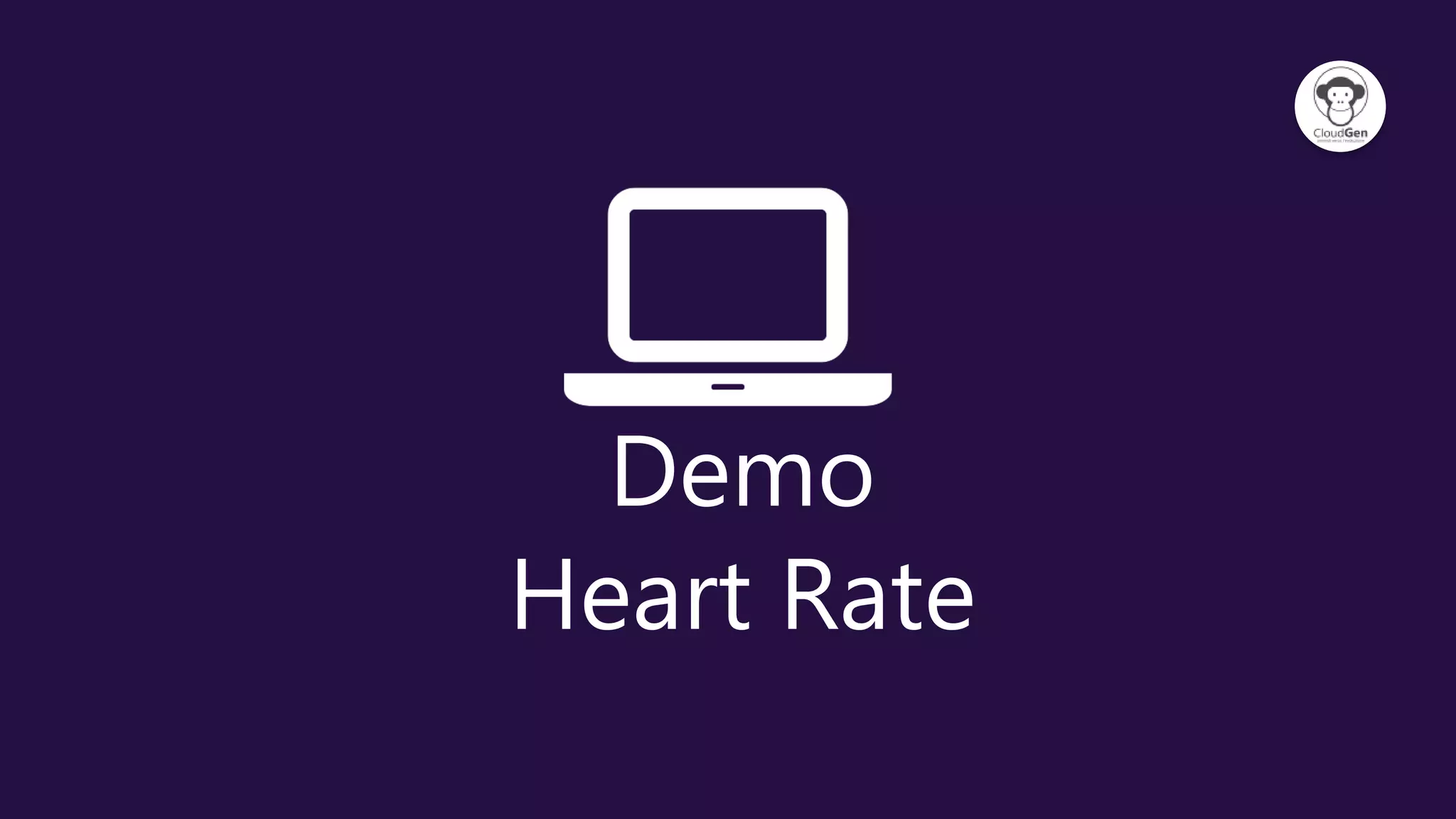Demo
Heart Rate
 