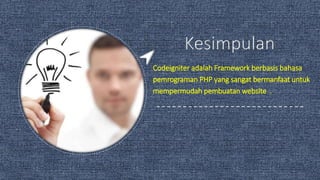 Codeigniter by faiz | PPTX
