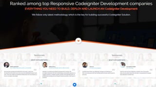 Codeigniter Development Company in USA | PPT