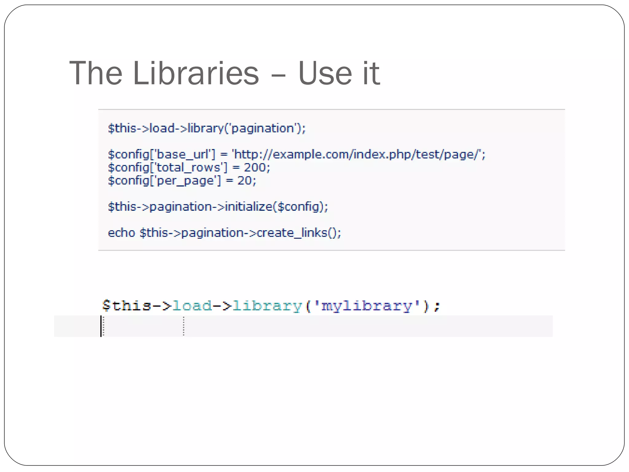 The Libraries – Use it 