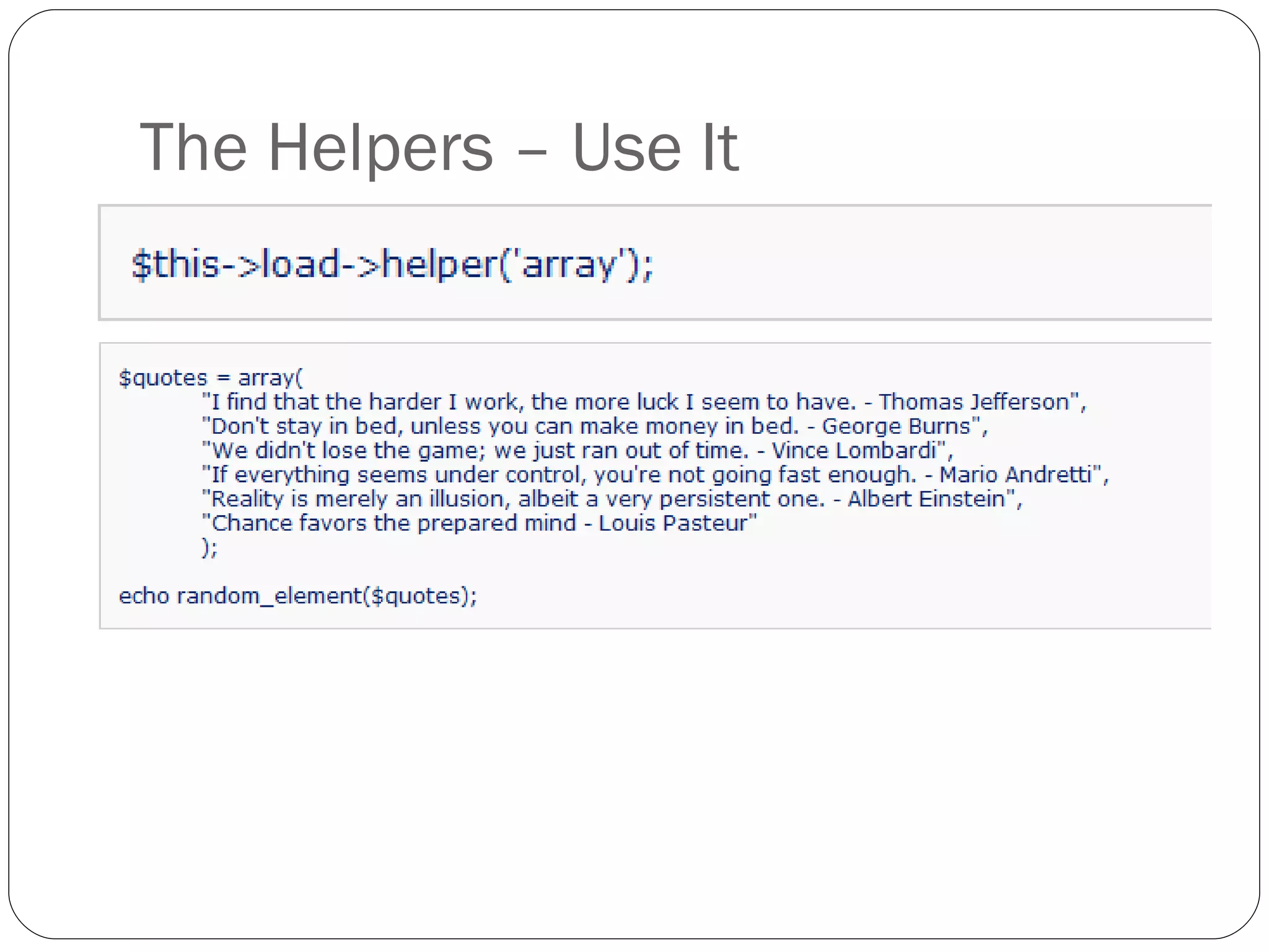 The Helpers – Use It 