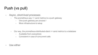 Code instrumentation in Py with Prometheus and Grafana | PPTX