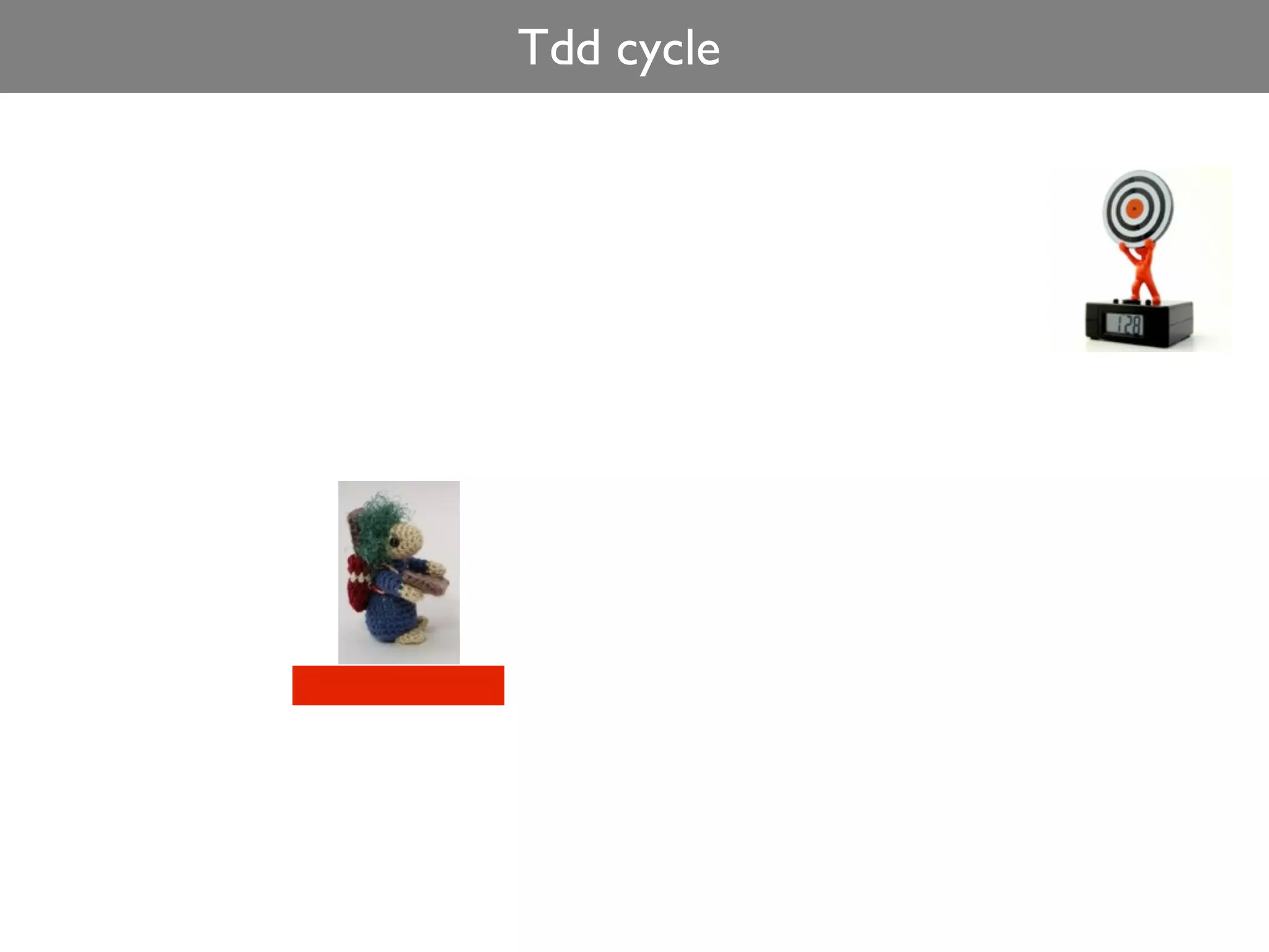 Tdd cycle
 