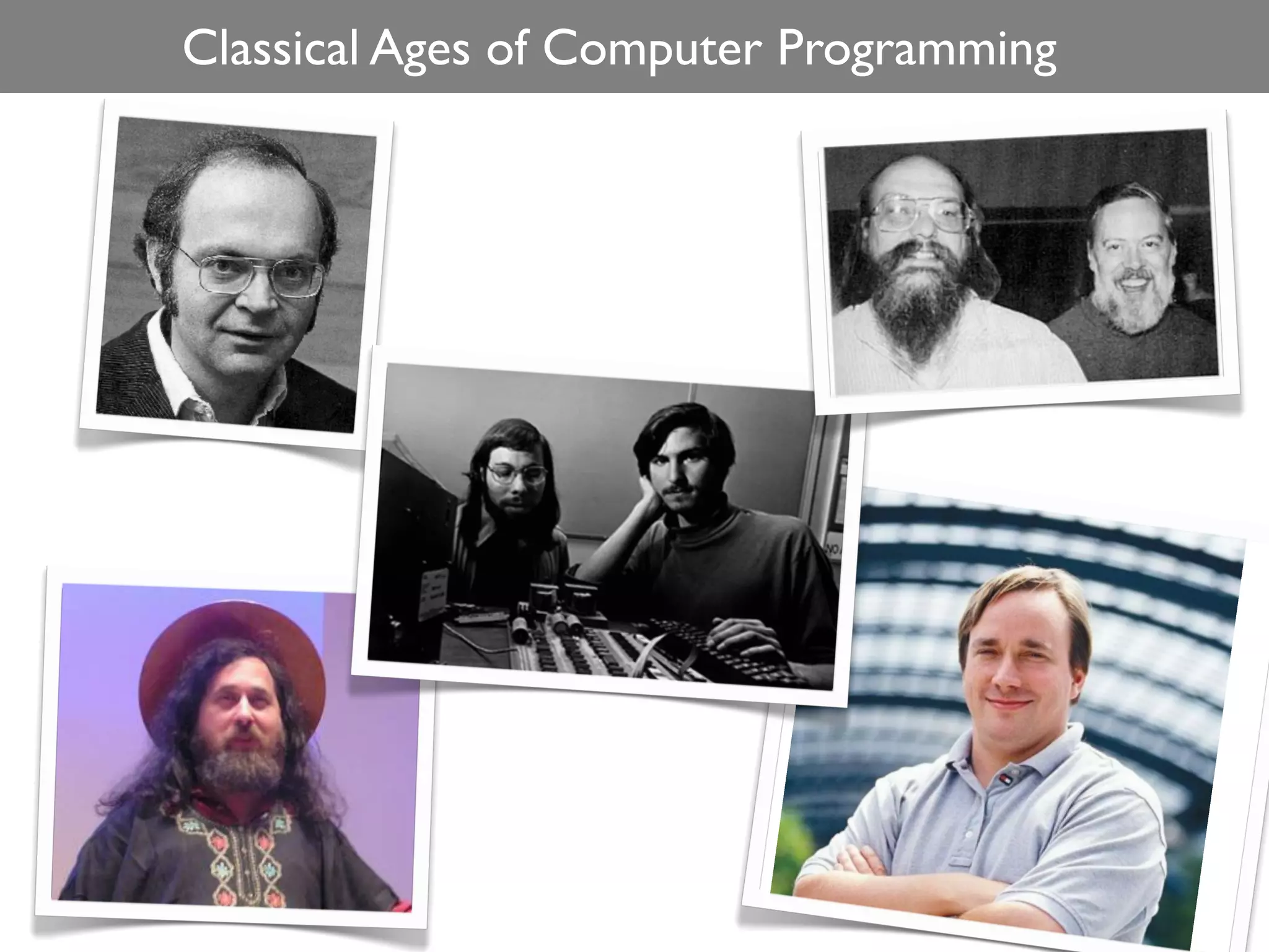 Classical Ages of Computer Programming
 