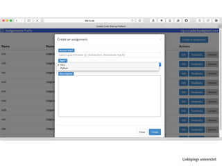 Linköpings universitet 
 