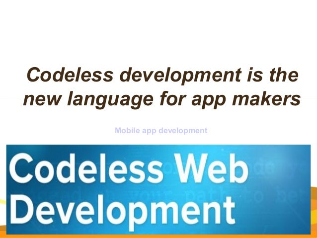 codeless app builder codeless app builder