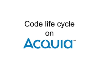 Code life cycle
on
 
