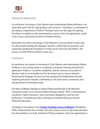 Code Maestro_ Orchestrating Python Brilliance.pdf
