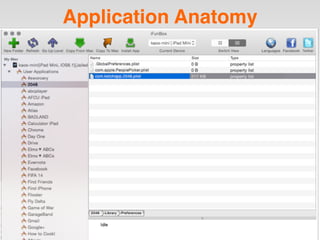 Application Anatomy
 