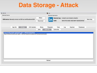 Data Storage - Attack
 