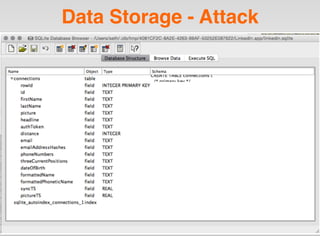 Data Storage - Attack
 