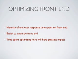 OPTIMIZE PAGE LOAD
 