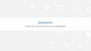 38© Perforce Software Inc. All Rights Reserved.
Helix4Git provides automated mirroring for remote locations
Why does this matter?
Questions?
Thank you very much for your attendance!
 